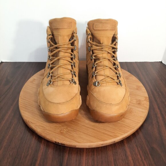 Nike Air Jordan Retro 9 NRG Boot Mens 8 Shoes Wheat Flax Baroque Brown Sneakers main image 10
